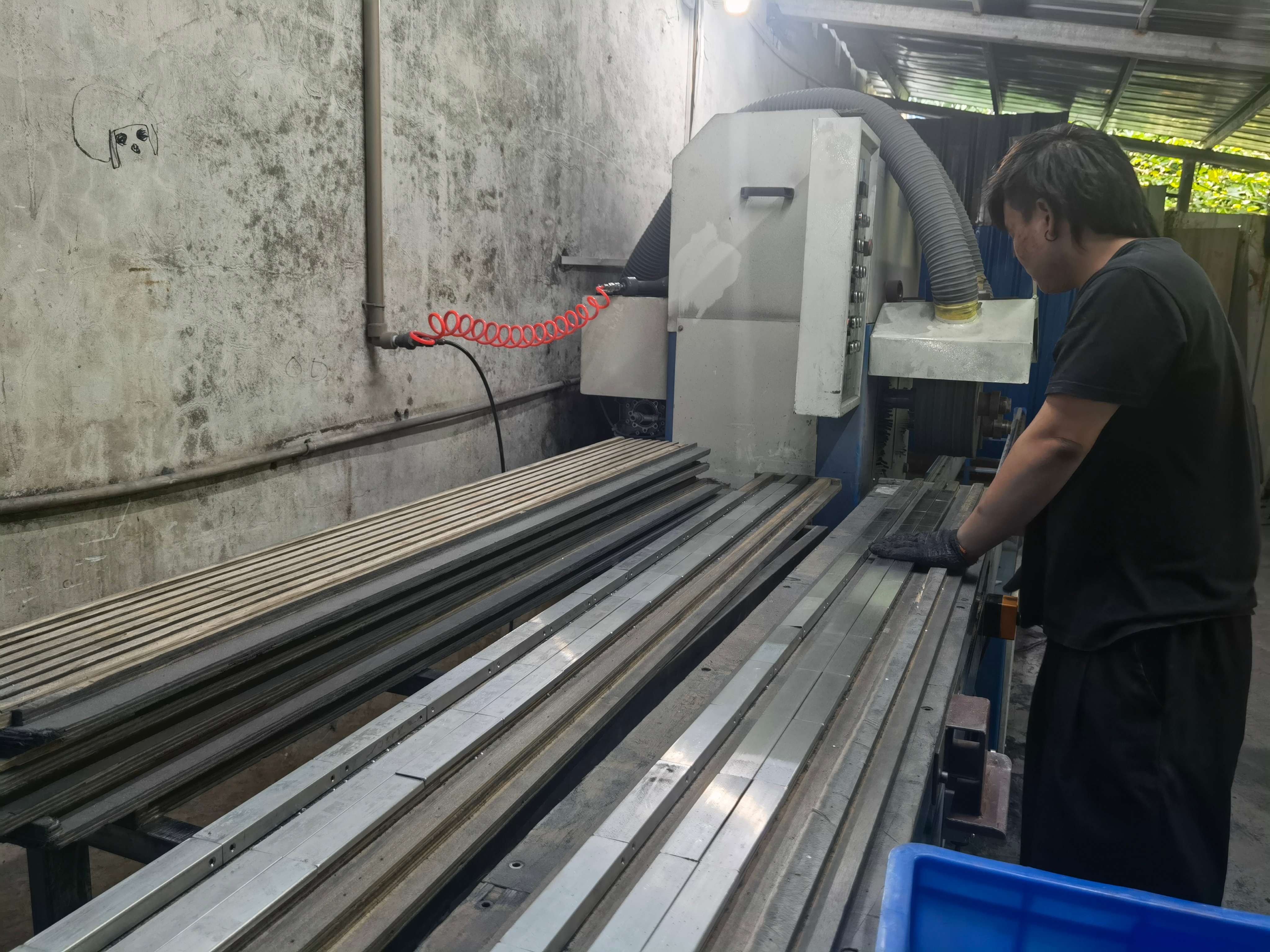 sliding door hardware production line